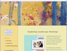 Tablet Screenshot of exploring-landscape-painting.com